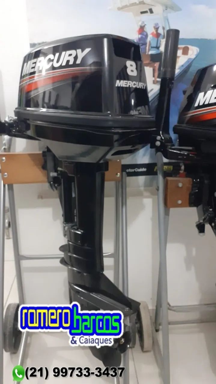 MOTOR DE POPA MERCURY 8 HP - Foto 4