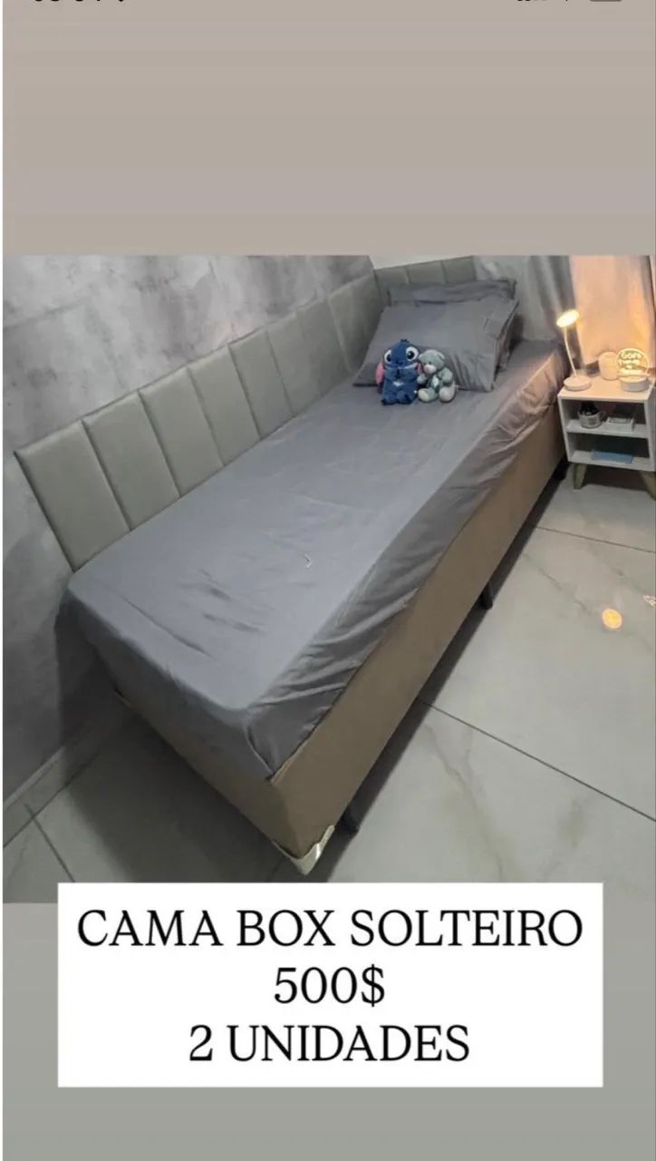 Vendo 2 cama de solteiro novas, nunca usadas