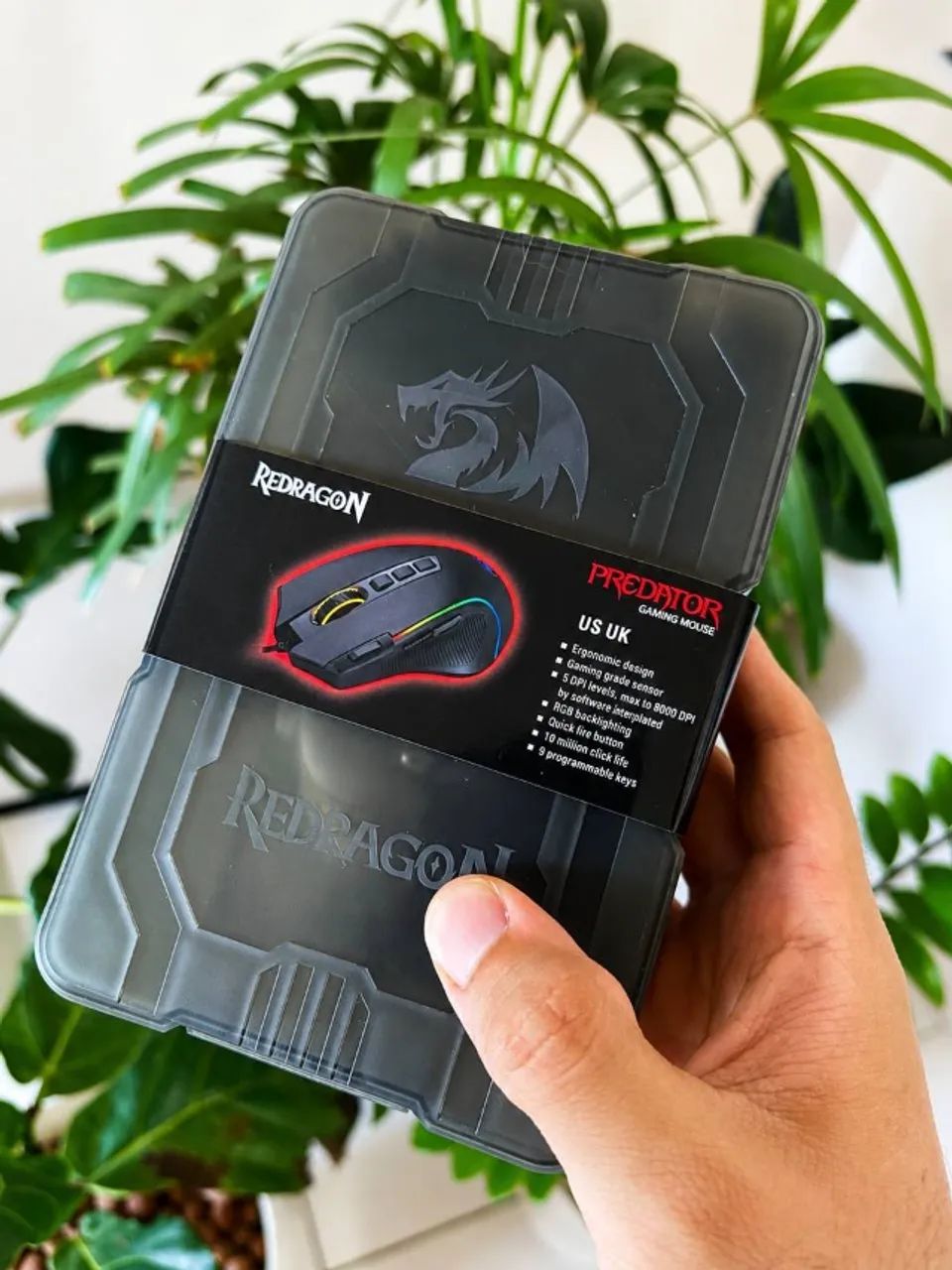 Mouse Gamer Redragon Predator RGB M612-RGB