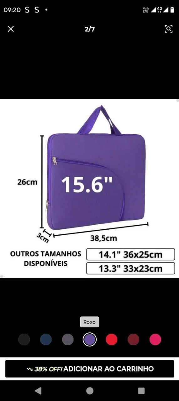 Bolsa nootbook 