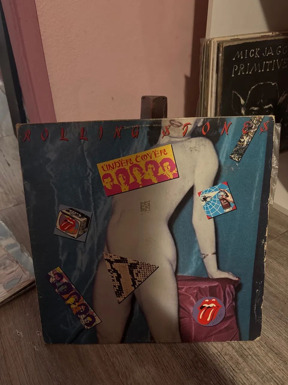 LP Under Cover Rolling Stones