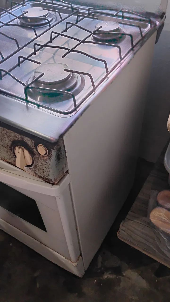 Fogão Brastemp Smart 4 Bocas - Forno e Bocas Funcionando (Ler Descrição) - Foto 6