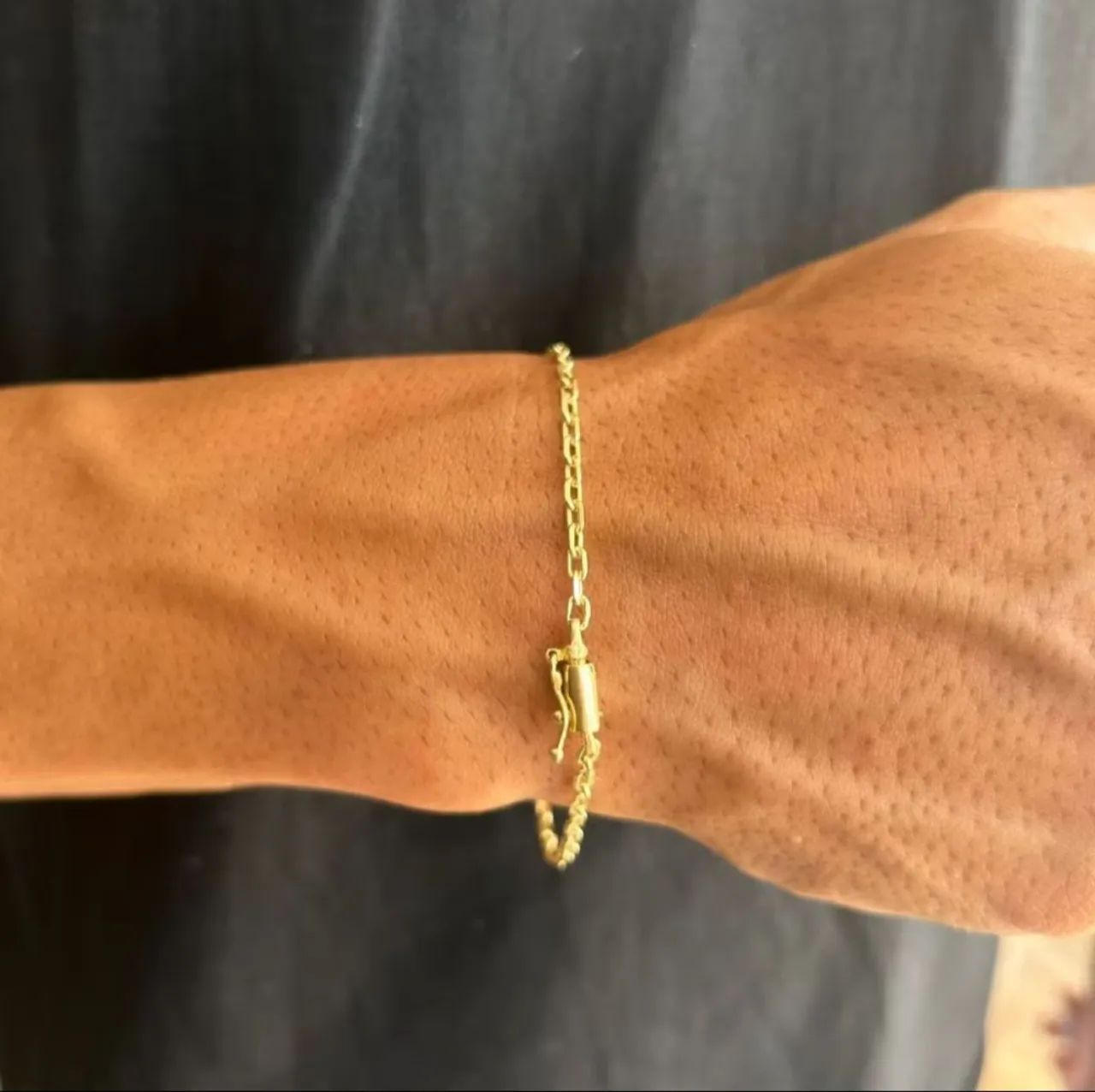 Cordão e Pulseira de Moeda Antiga  - Foto 3