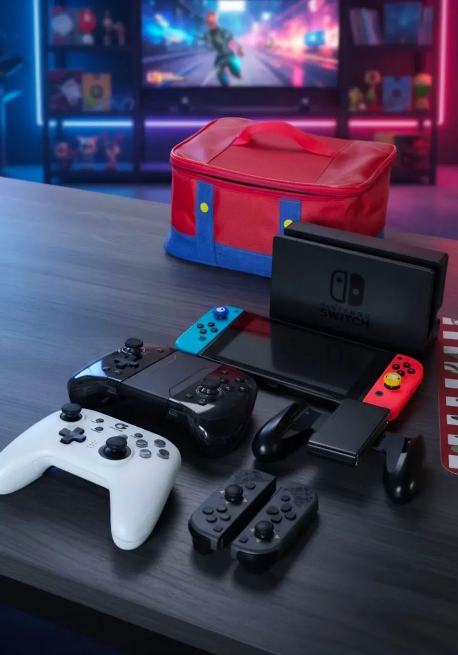 Nintendo Switch e acessórios