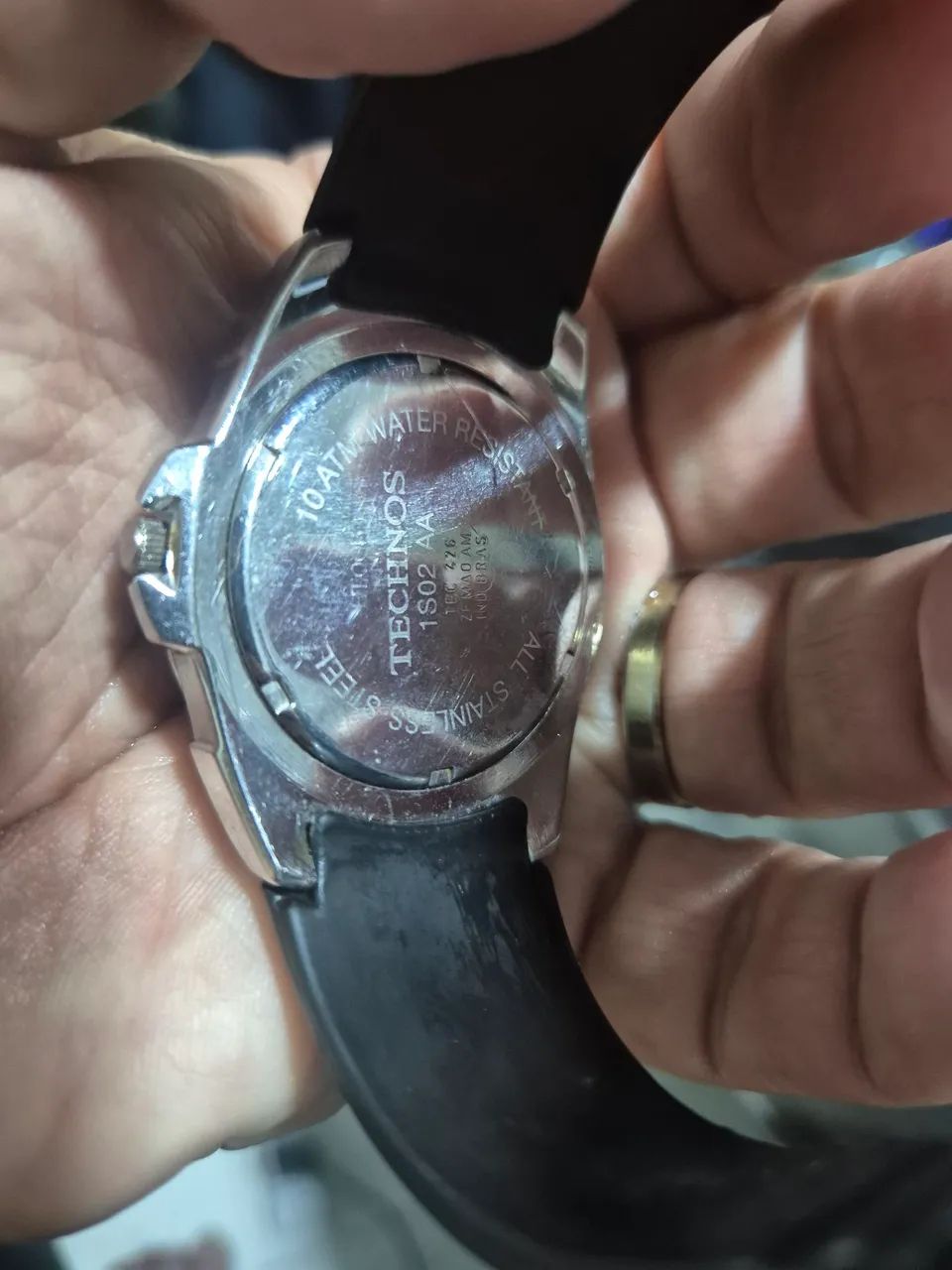 Relógio TECHNOS SKYMASTER   100 METROS    -   FUNCIONAMENTO  PERFEITO - Foto 5