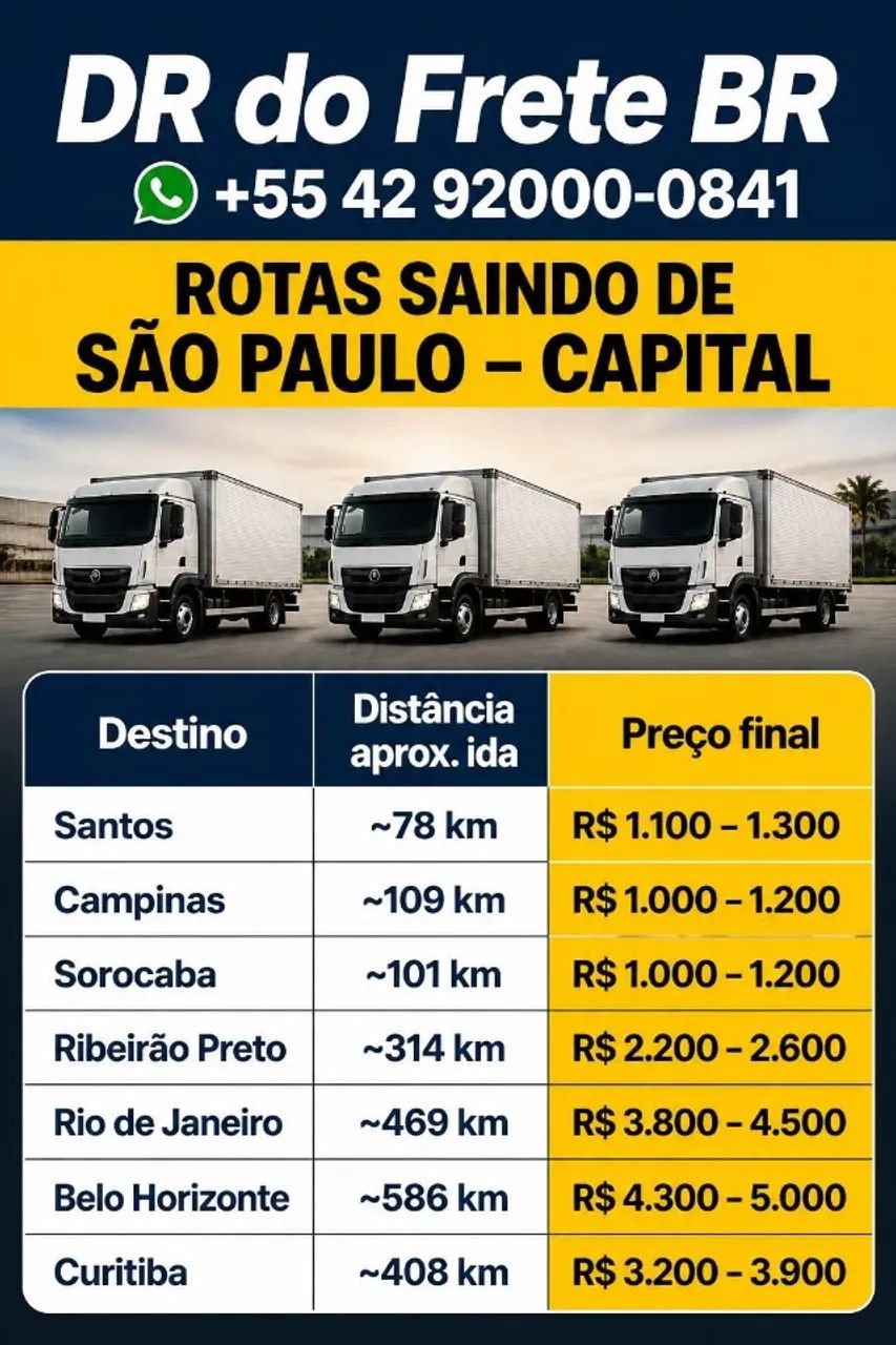 FRETE E CARRETOS 