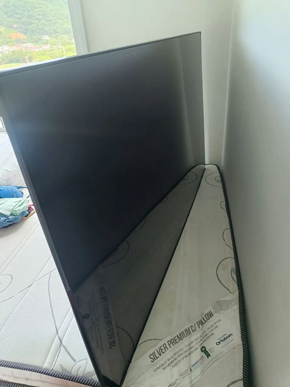  Samsung UN60AU8000 60? 4K - Tela Quebrada - Para Peças ou Conserto