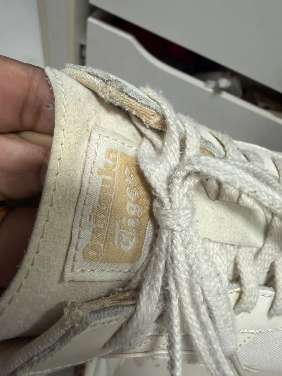 Mizuno Onitsuka Tiger Couro e pano 41B - Foto 4