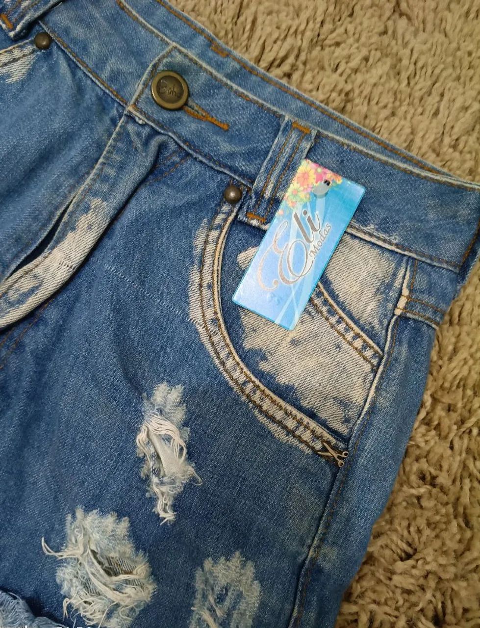 Shorts jeans  - Foto 2