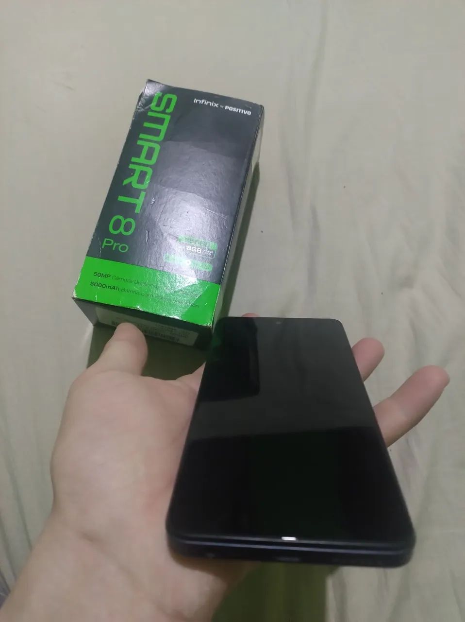INFINIX 8PRO  256G COM 8GB 4RAM+4 - Foto 2