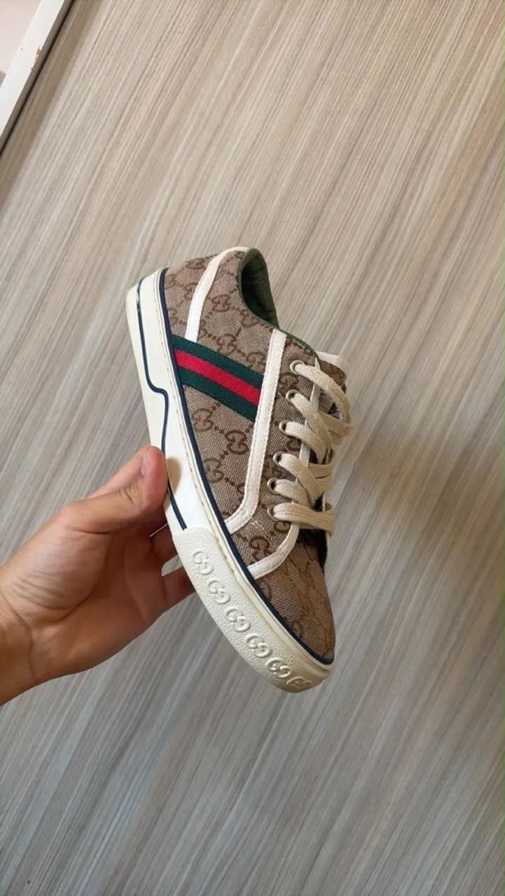 Tênis Gucci 41/42 original com nota 