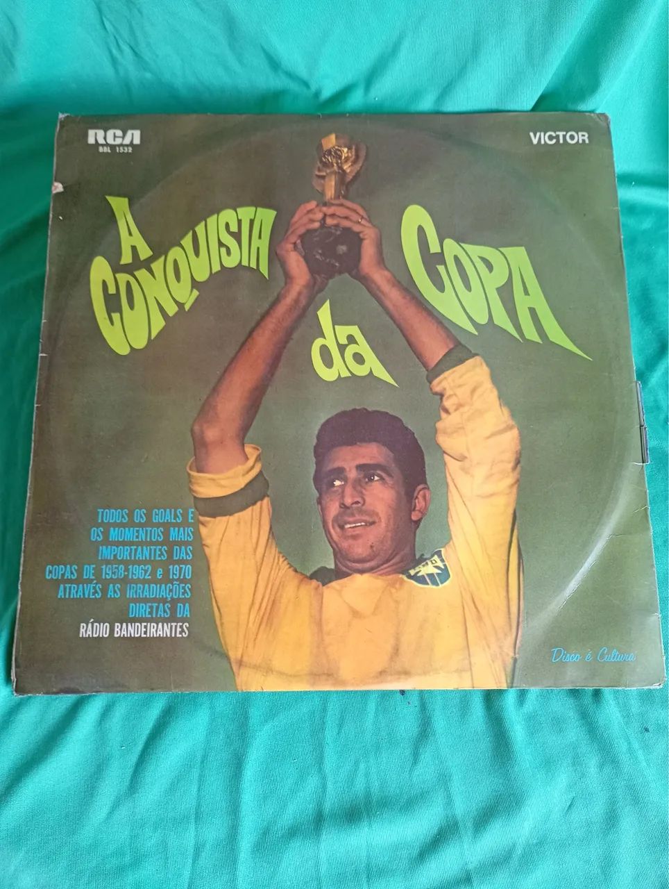 Disco de vinil A copa é nossa 1970 - Foto 2