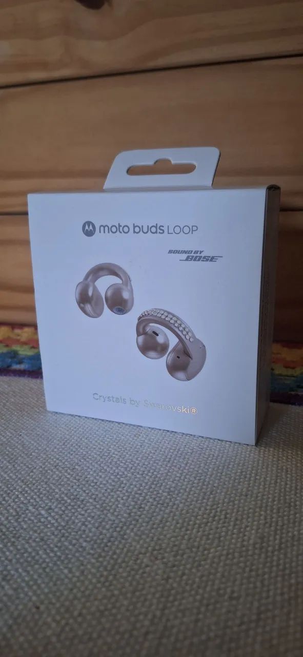 Fone de ouvido (Moto Buds Loop Crystals by Swarovski) - Foto 3