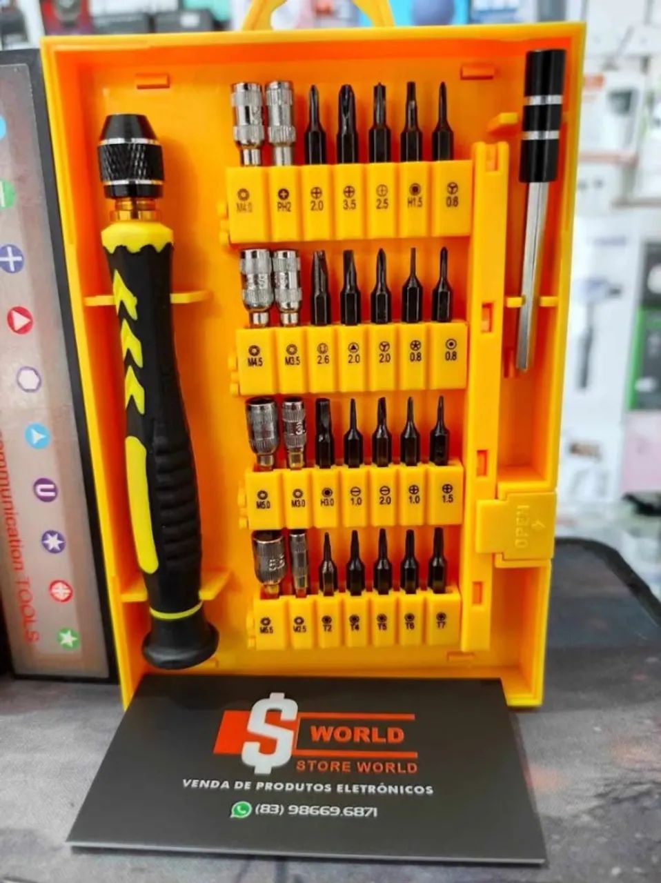  * Kit de Ferramentas para consertos de celulares - store world - Foto 2