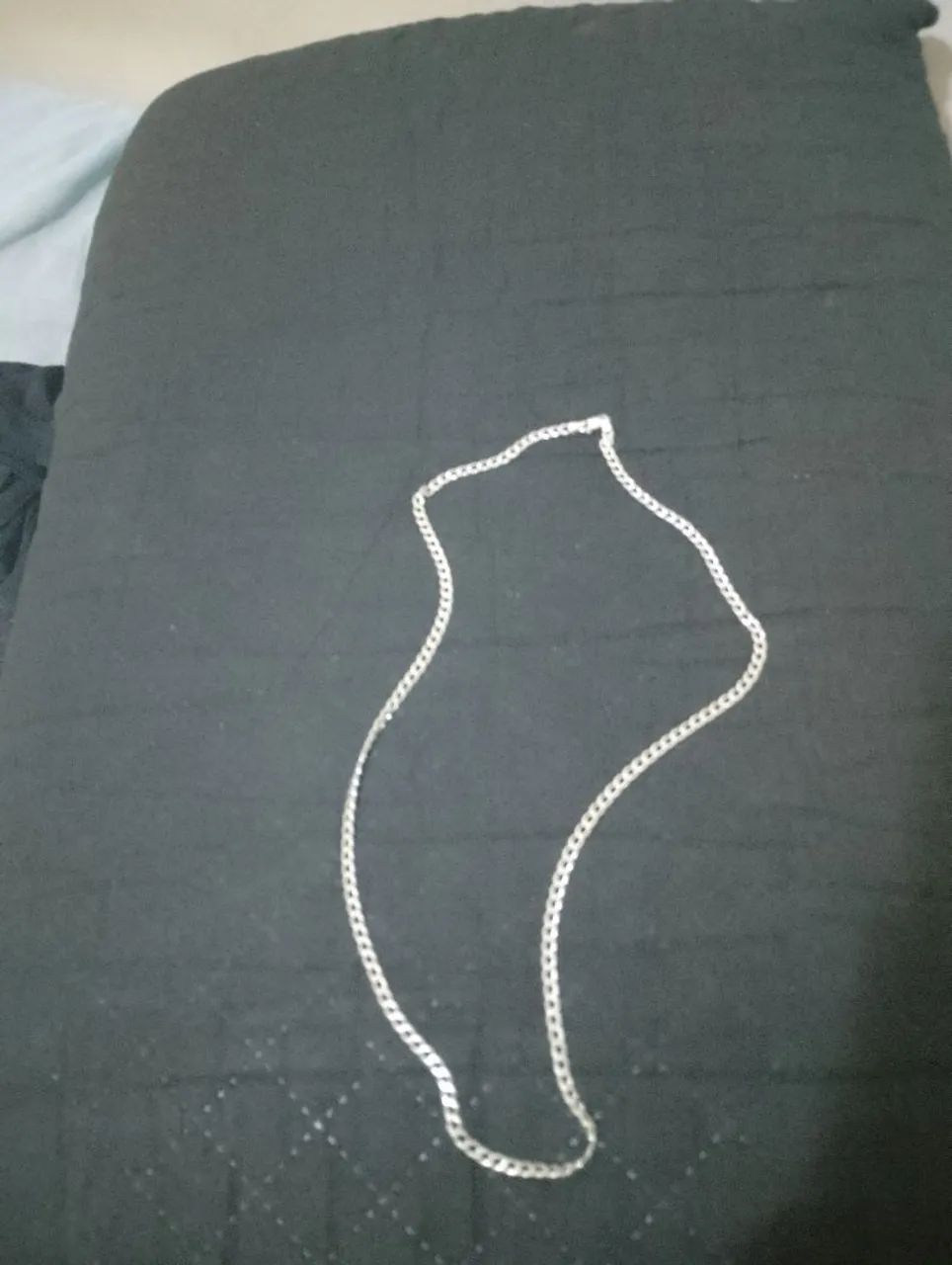 Cordão de prata legítima  - Foto 3
