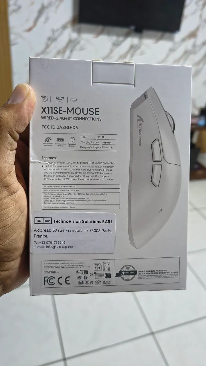 Mouse Gamer ATTACK SHARK - Foto 2