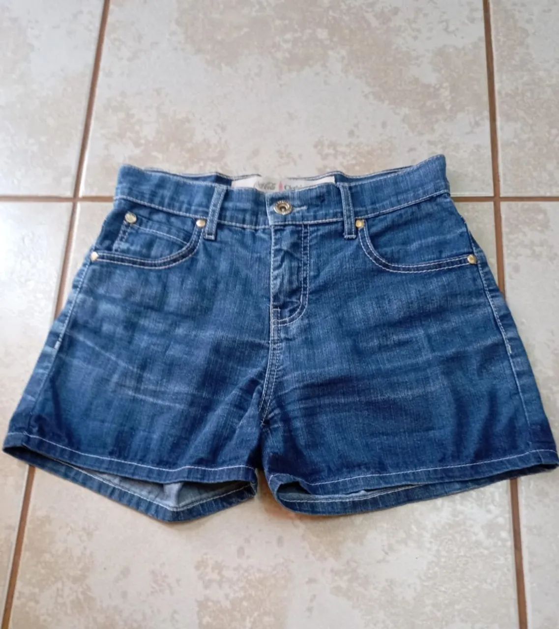 Shorts Coca Cola jeans feminino tamanho 36
