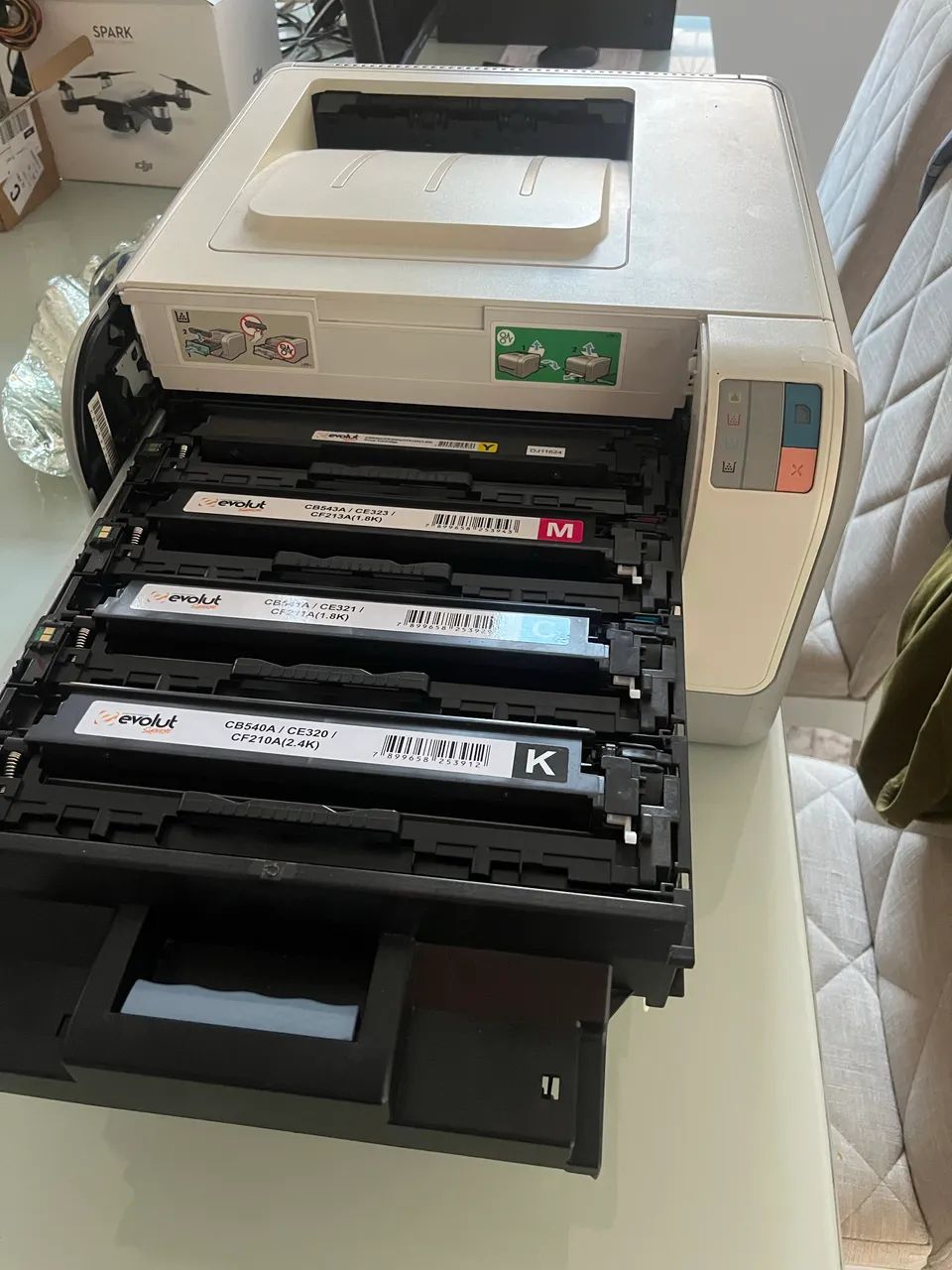 Impressora Laser CP1215 Colorida - Foto 4
