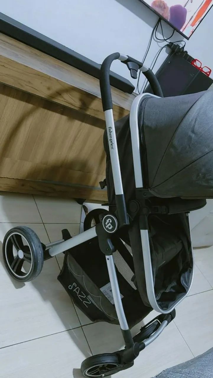Kit carinho de bebê com  berço  - Foto 2