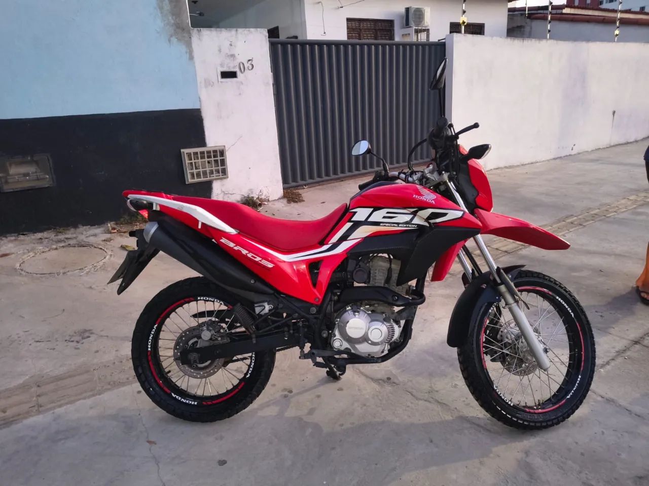Honda Bross 2020 55mil km - Foto 4