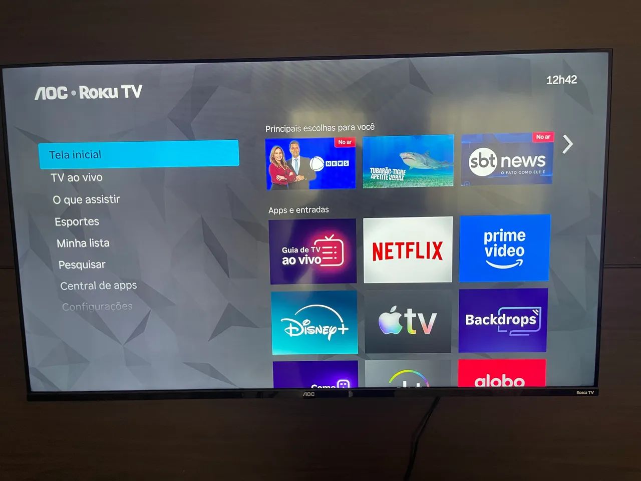 Vendo tv Aoc rocku 50 polegadas  - Foto 2