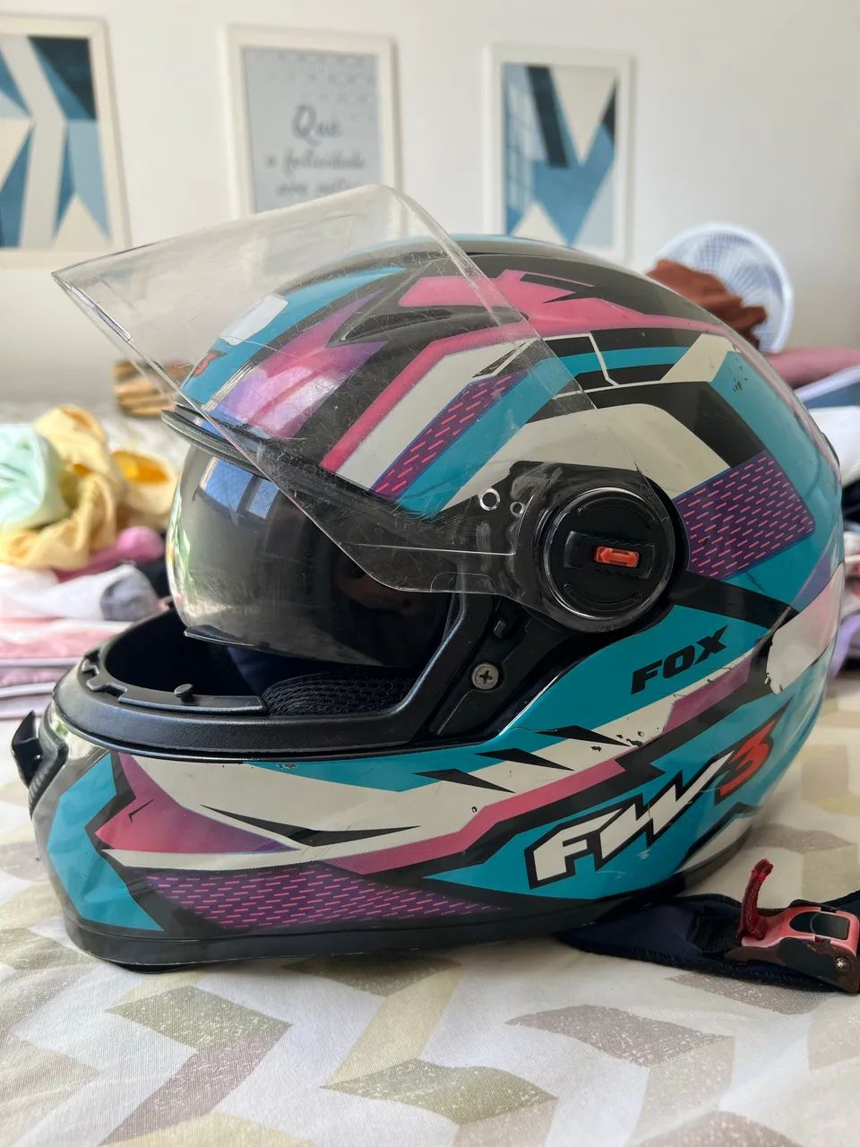 Vendo capacete FW3 - Foto 2