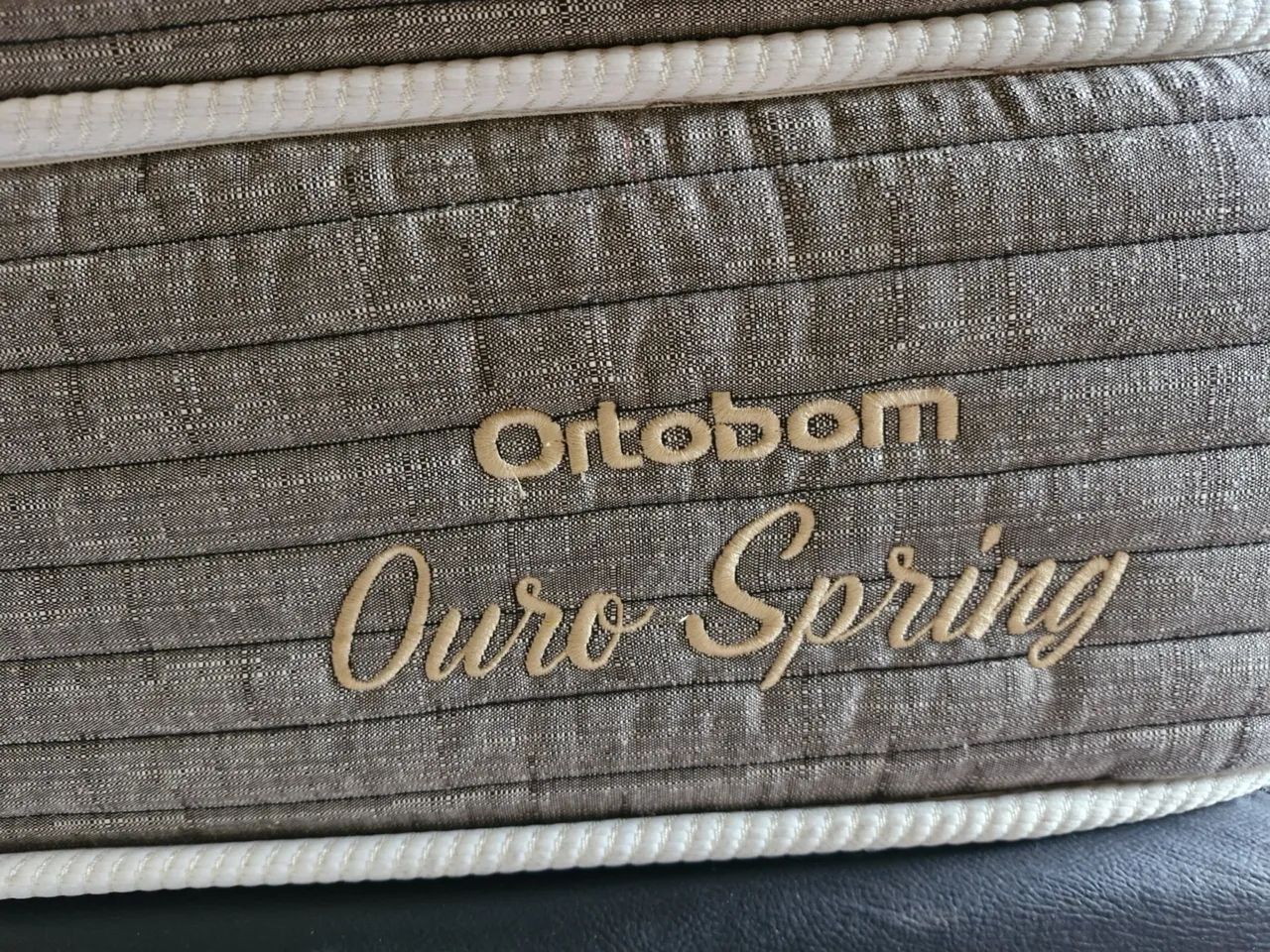 Cama box solteiro Ortobom com colchão ouro spring - Foto 5