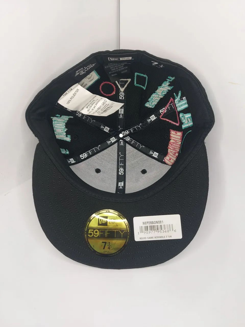Boné 59fifty New era x Netflix preto - Squad Game - Foto 5
