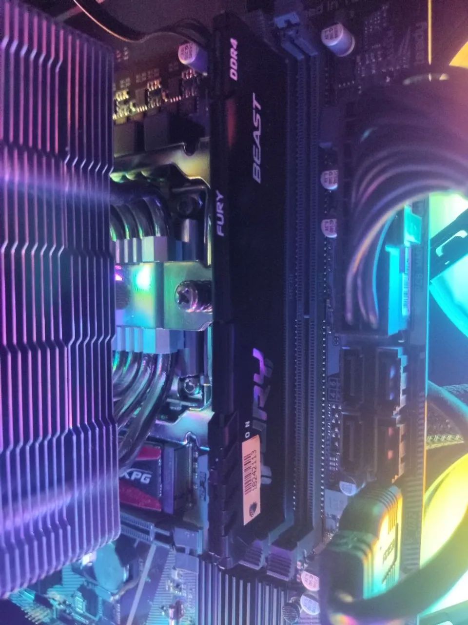 Memória RAM Kingston FURY Beast 32GB DDR4 3200MHz CL16 - Estado de Nova - Foto 4
