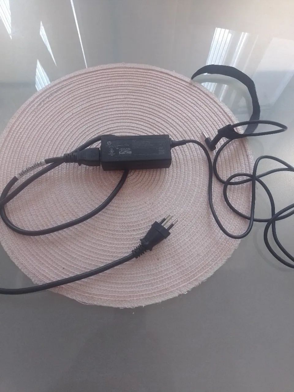 Fonte para notebook Hp HSTNN 45 watts original 