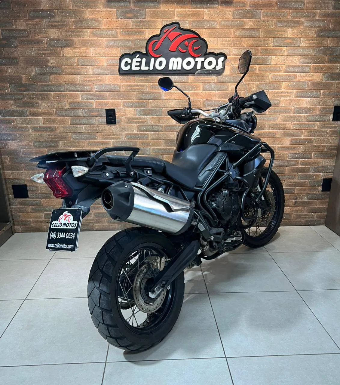 TIGER 800 XC  PRETA 2013/2013 - Foto 3