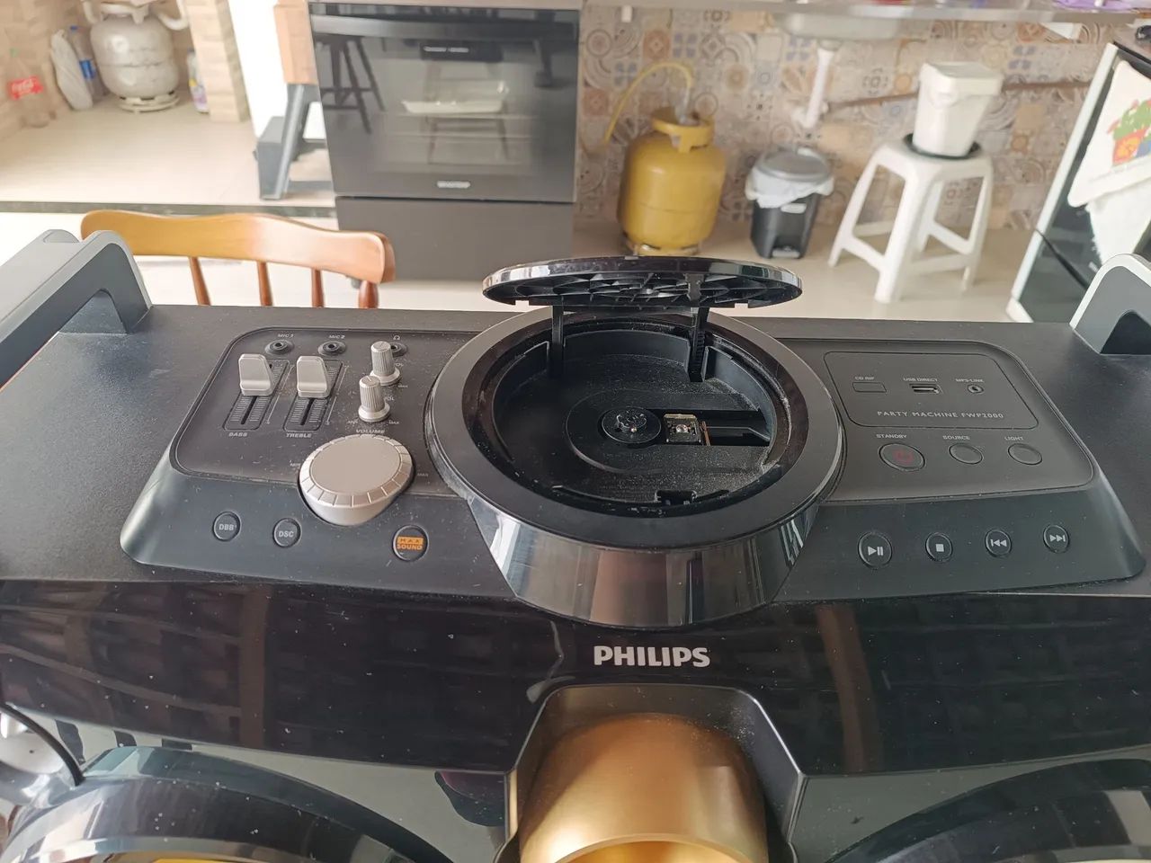 Som Philips com leitor de cd e entrada usb - Foto 2