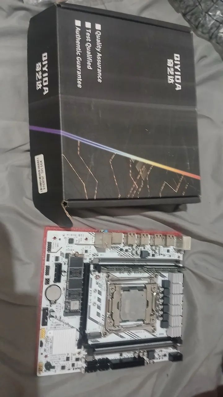 Placa mae + xeon 2680 + 16 ram