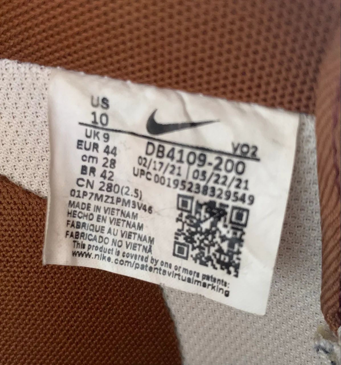 Nike air force 1 luxe pecan - Foto 6