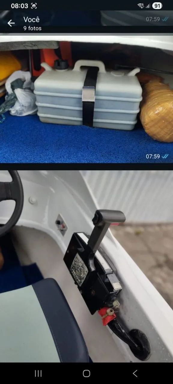 Lancha de fibra    vitoria - Foto 2