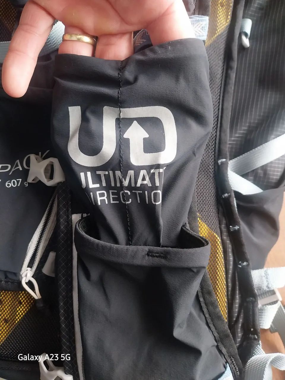 Mochila ultimate direction fast pack 20l nova - Foto 4