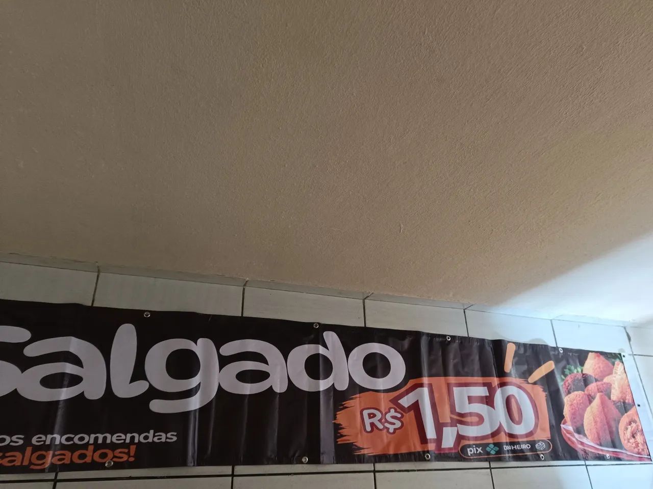 Faixa de salgados