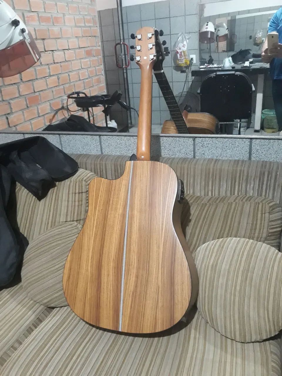 violão Giannini elétrico folk - Foto 3