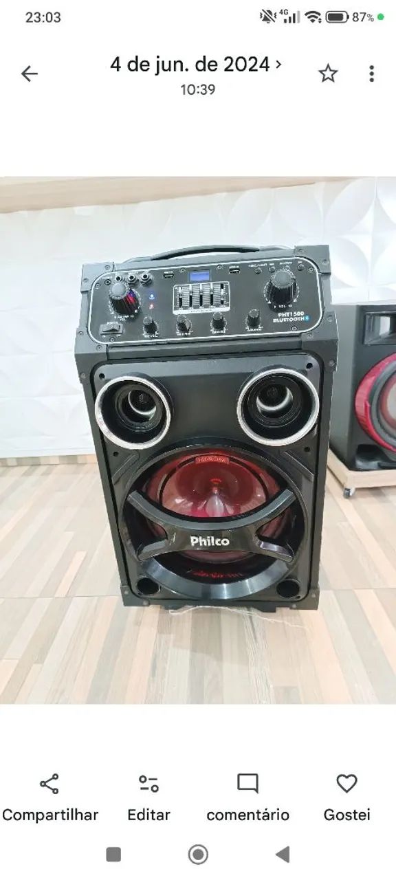 Caixa acústica Philco PTH 1500