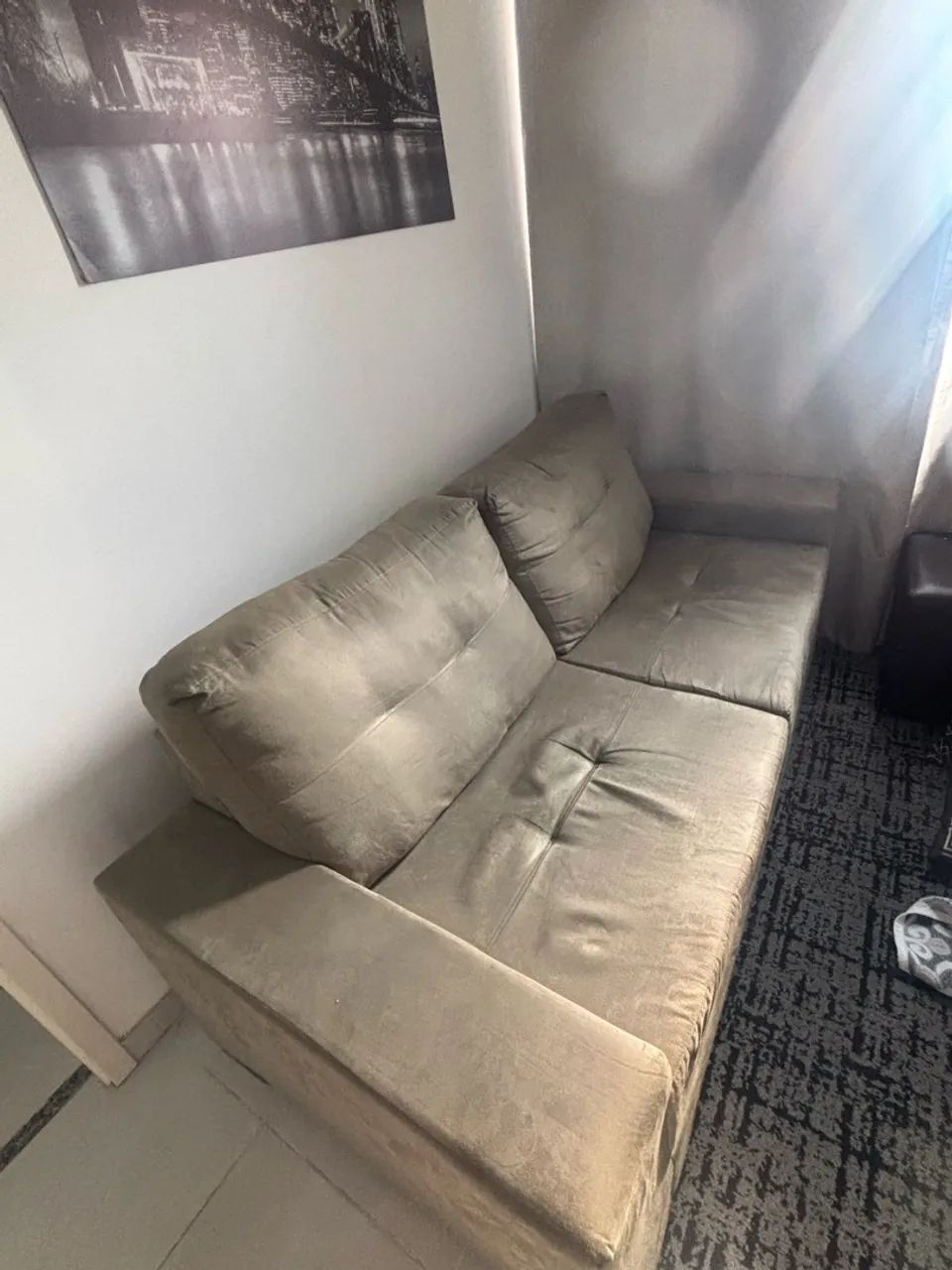 Sofa 3 Lugares semi novo - Foto 2