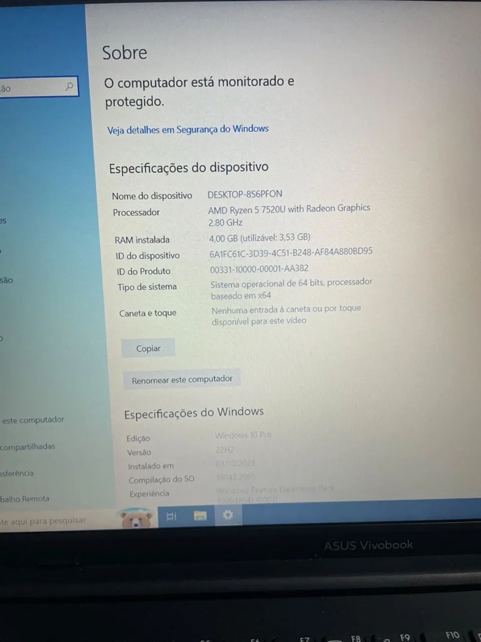 ASUS VIVOBOOK GO 15 Ryzen 5