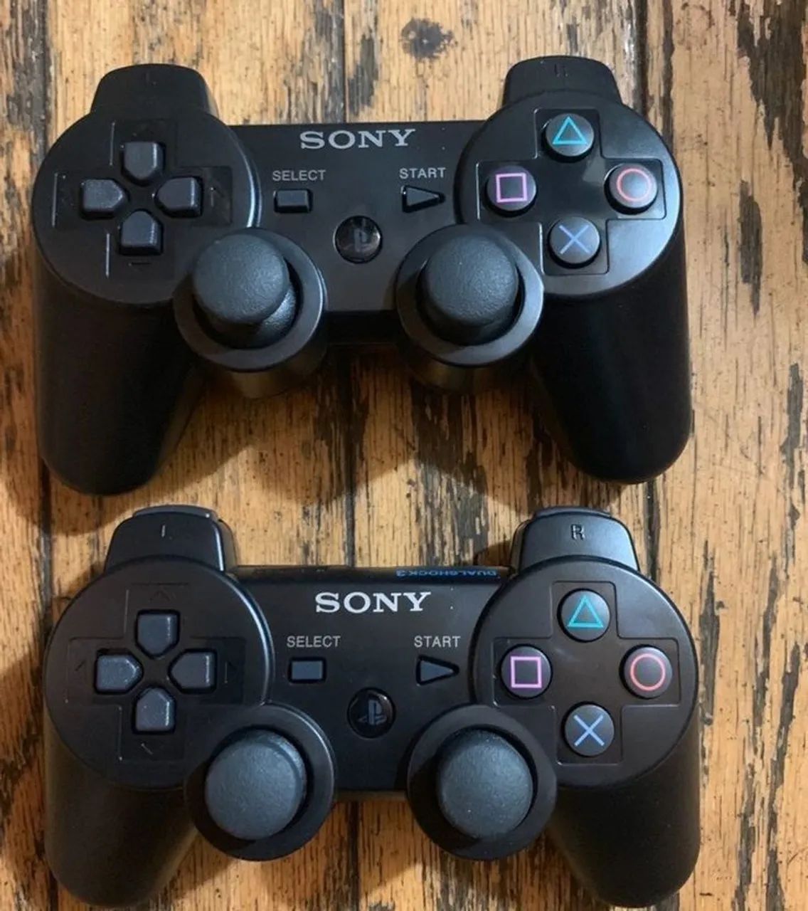 Kit com 2 controles para PS2 - Foto 3