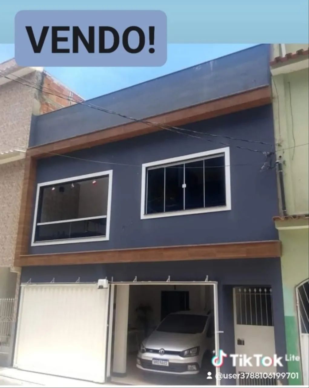 VENDO CASA 3 QUARTOS 