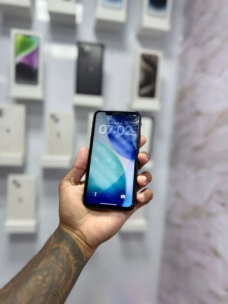 IPHONE 11 64GB PRETO<br>R$ 999,00 - Foto 4