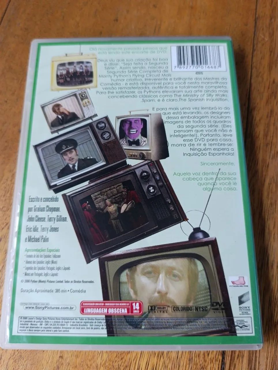 MONTY PYTHON'S FLYING CIRCUS DVD A SEGUNDA SÉRIE COMPLETA 2 DVDS. RARIDADE  - Foto 2