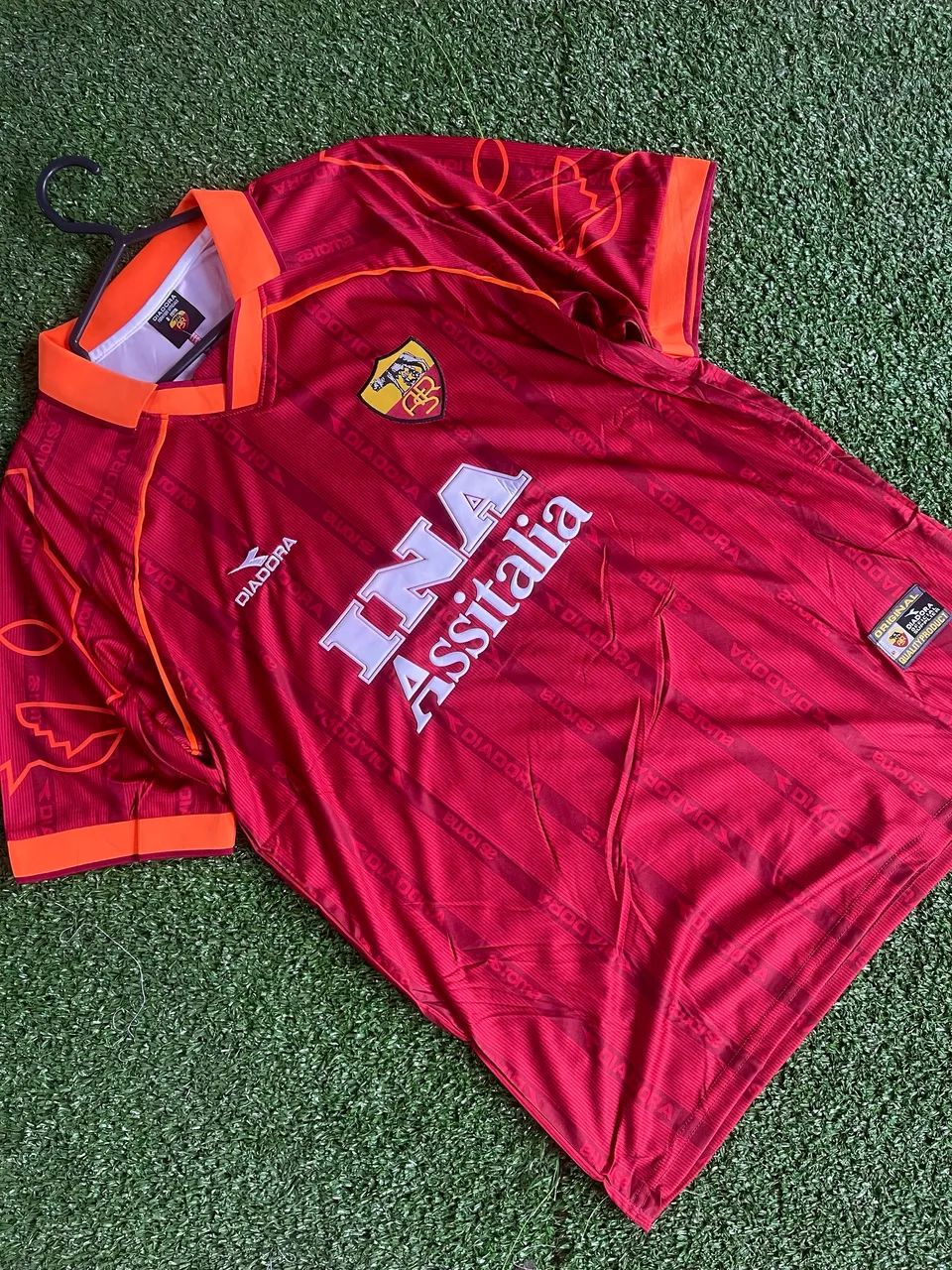 Camisa retrô Roma 1999/2000