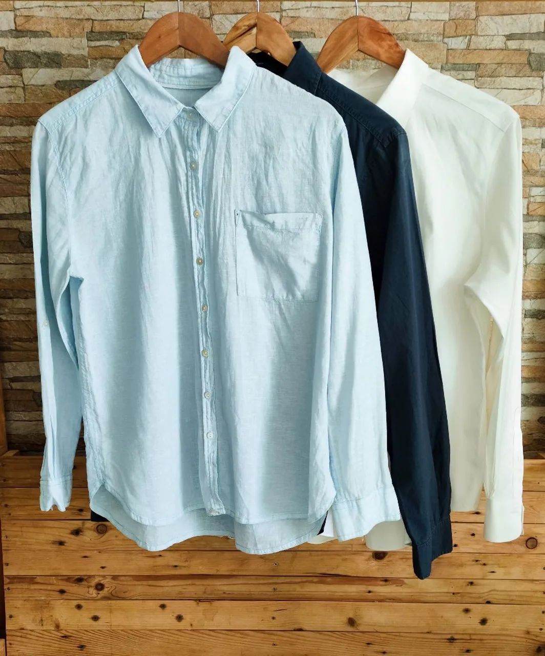 Camisa social Tam M 03 por 100,00 - Foto 2