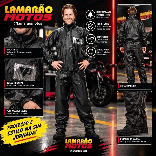 CAPA DE CHUVA - MASCULINO