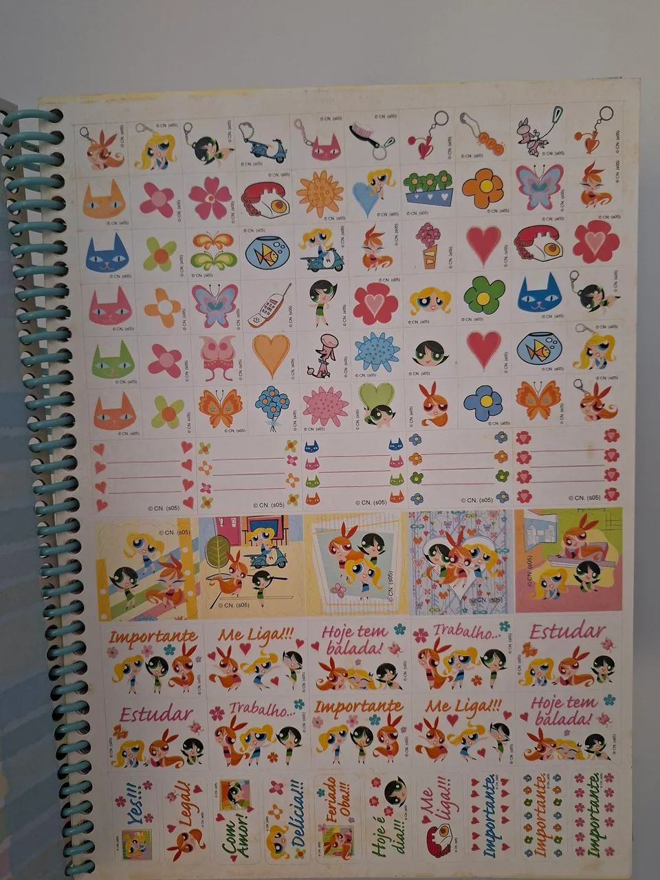 Caderno Anos 2000 meninas super poderosas  - Foto 4