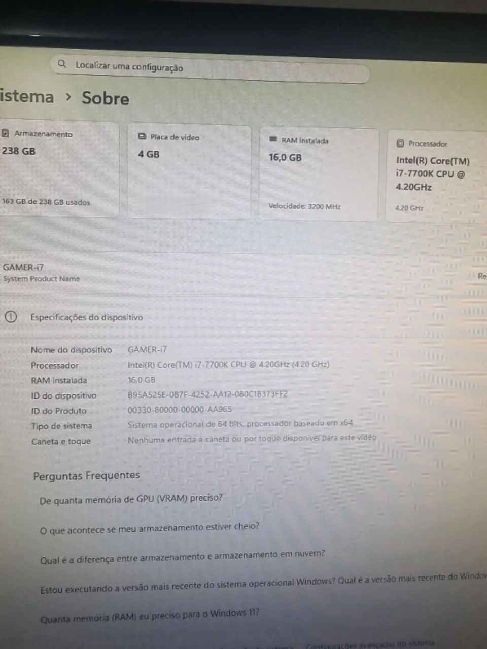 PC GAMER Intel i7 7700K - GTX 970 4GB - Foto 5